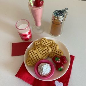 American Girl breakfast in bed set